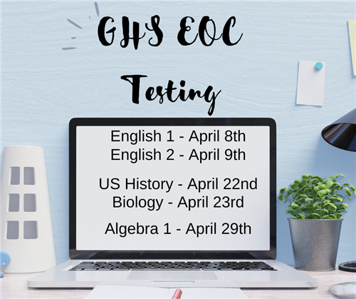  STAAR EOC Testing Dates